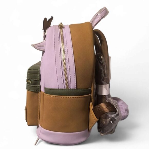 Loungefly Disney Emperor's New Groove Yzma the Cat Scout Uniform Mini Backpack - Picture 3 of 8